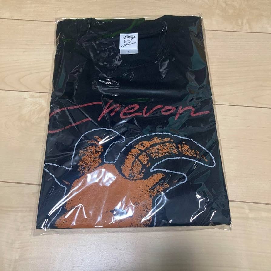 Amazon.co.jp: Chevon Tシャツ しぇぼんくん Tシャツ ブラック L